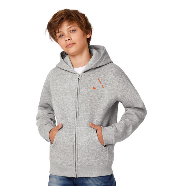 Martial Arts Academy - Kids Hooded Full-Zip  Thumbnail