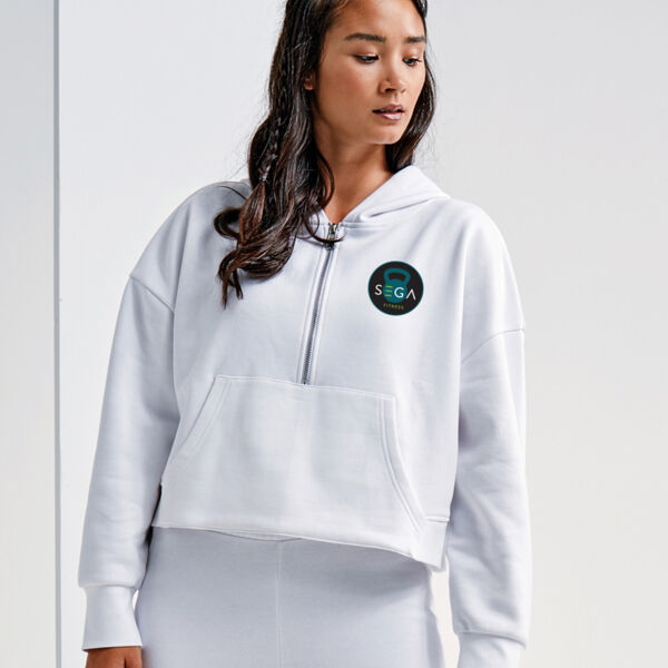SEGA FITNESS  - Women's TriDri® 1/2 zip hoodie Thumbnail