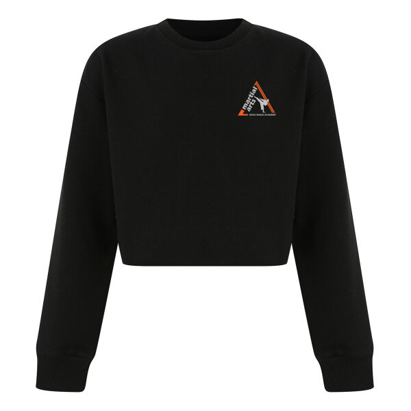 Martial Arts Academy  - Kids Cropped Slounge Sweatshirt Thumbnail